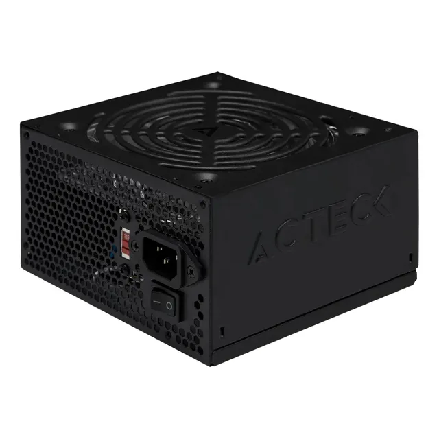 Fuente De Poder Acteck Atx Blazar Evo 600w 2 Sata Negro Negro