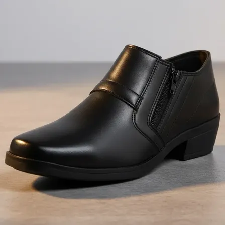 Botina Masculina Social Moderna Oxford Conforto Brogue