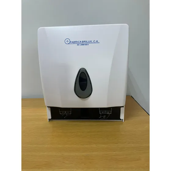 Dispensador De Toalla Dual Brilux Blanco