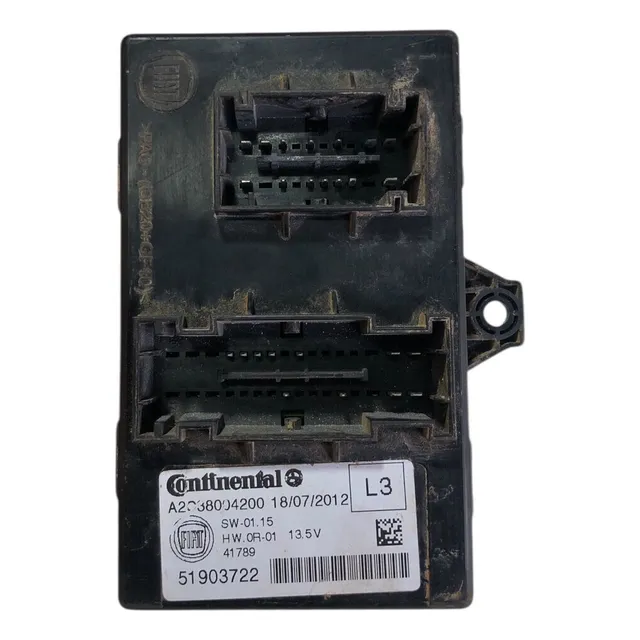 Modulo Bcm Fiat Palio Strada 51903722 A2c38004200 L3 2014/19