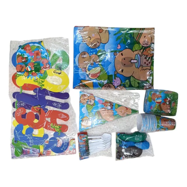 Decoración Capibara Piñata Fiesta Infantil Económico