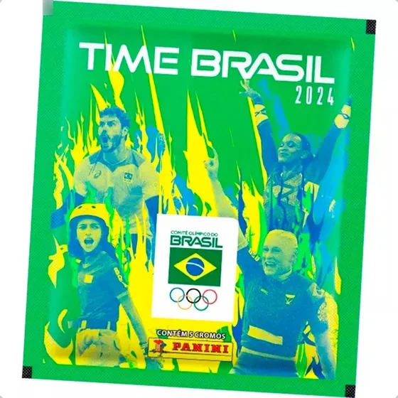 Kit Set Completo Time Brasil 2024 Olimpíadas 293 Figurinhas