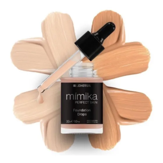 Mimika Perfect Skin Foundation Drops Base Liquida Lidherma