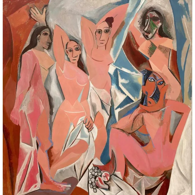 Cuadro Las Señoritas De Avignón Y Otros Picasso 70 X 50