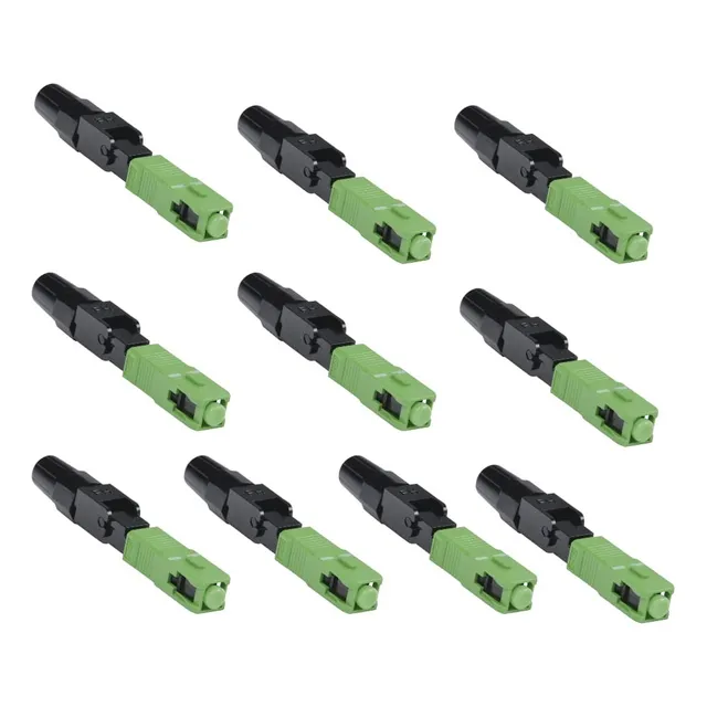 Fiberhome, Conector Rápido, Monomodo, Sc/apc, 10pzas, Fasc