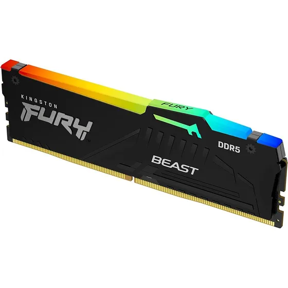 Memoria Ram Kingston Fury Beast Rgb 16gb 5600mhz Ddr5 Cl40