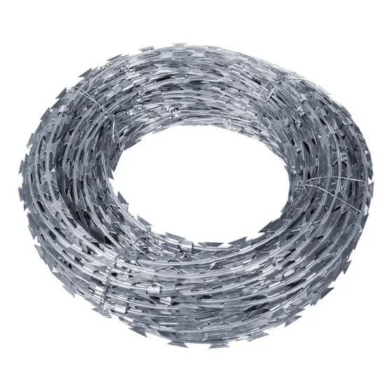 Alambre Seguridad Concertina Doble 30cm X 10mts Black Iron