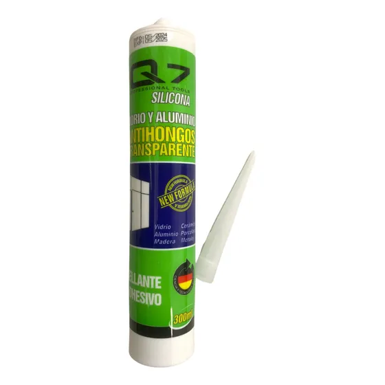 Silicón En Tubo Multiusos Transparente 300ml Anti-hongos Q7