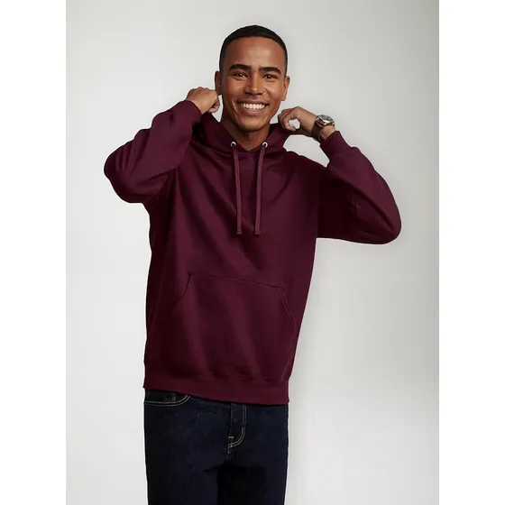 Fruit Of The Loom® sudadera Forro Polar Con Gorro Y Cordones