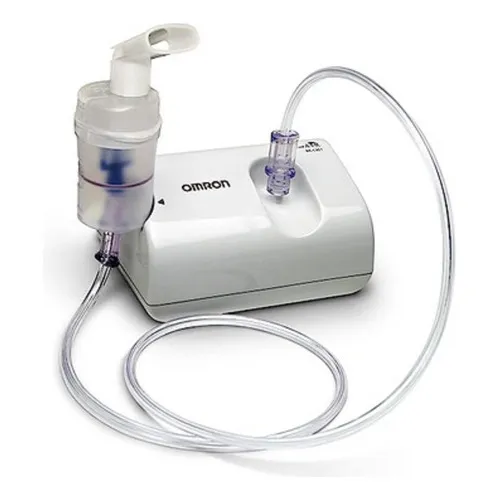 Compresor Nebulizador Omron Color Blanco
