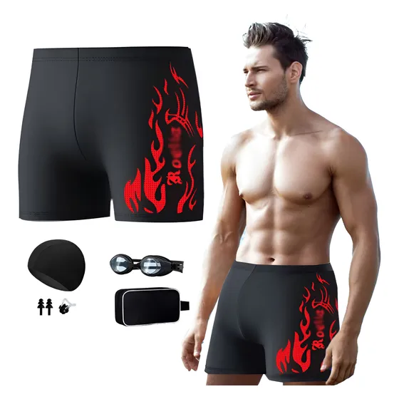 Kit De Gafas De Natación + Trajes De Baño Hombre 6 En 1