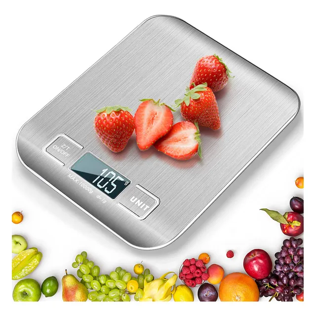 Bascula Digital De Cocina Pesa De 1 Gramo A 10 Kilos Lonk