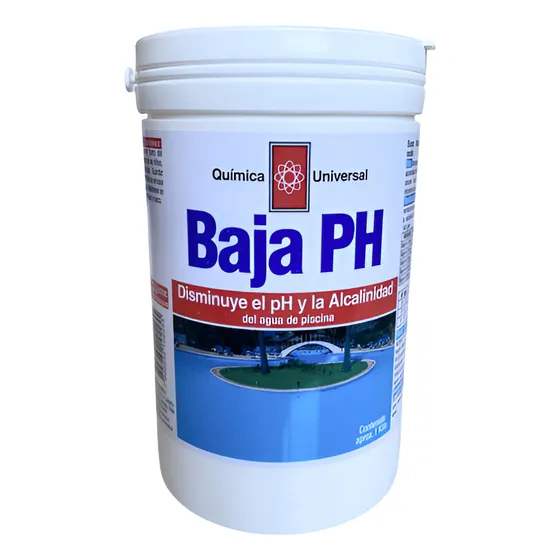 Baja Ph Para Piscinas 1 Kg Quimica Universal