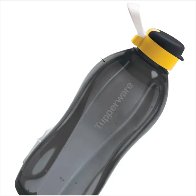 Tupperware Botella 2 Litros Eco Twist Negro