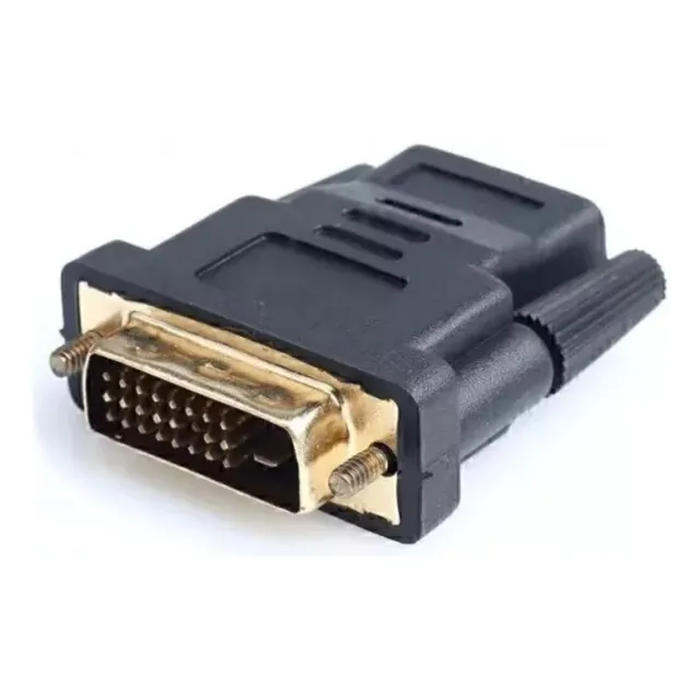 Adaptador Dvi A Hdmi Dvi 24+1 Macho A Hdmi Hembra