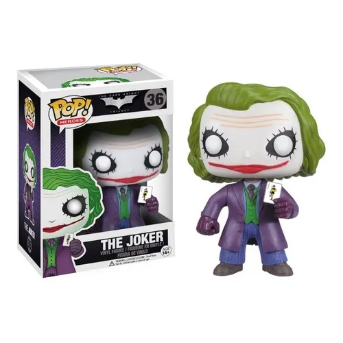 Boneco Funko Pop The Joker 36 Heroes Dark Knight Trilogy