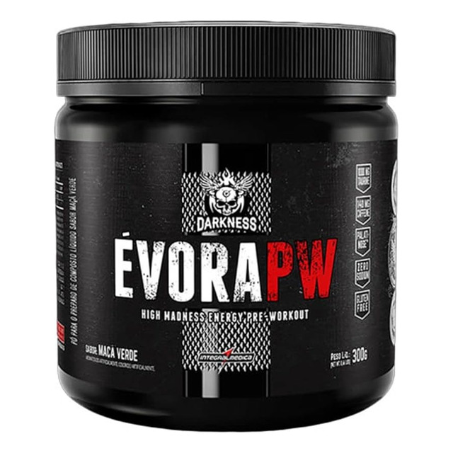 Évora Pré Treino Maçã Verde 300g Darkness Évora Pré Treino Maçã Verde 300g Darkness