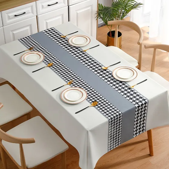 Mantel Para Comedor Impermeable Decorativo Diseños 220x140cm