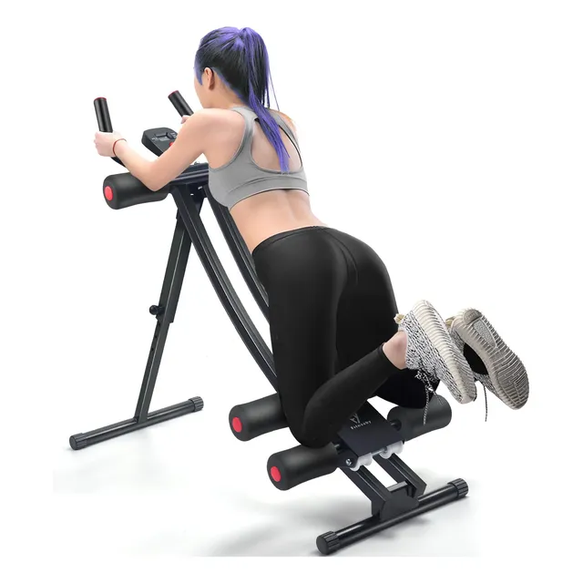 Entrenador Abdominal Maquina Ab Ajustable Casa O Gimnasio