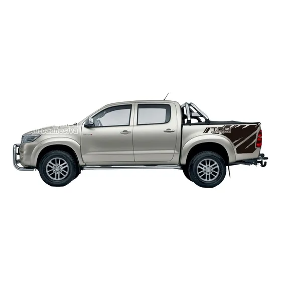 Calcomania Toyota Hilux Trd Fender Juego Completo