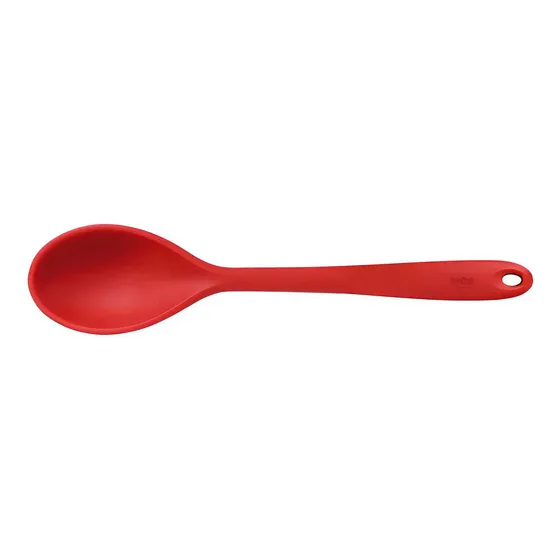 Cuchara De Silicona Mor Roja 28 Cm Color Del Mango Rojo