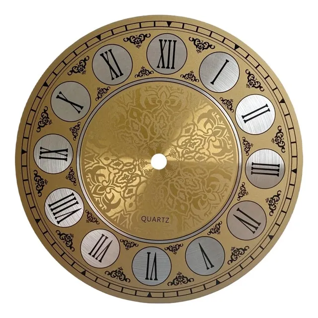 Reloj Pared Aluminio Vintage 7  Numero Romano Ideal Para