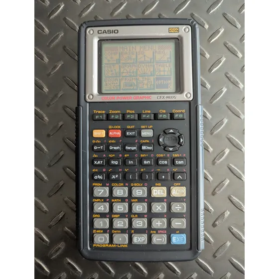Calculadora Graficadora Casio Cfx-9800g Negro