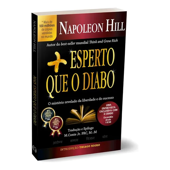 Mais esperto que o Diabo Napoleon Hill CITADEL EDITORA capa mole em português