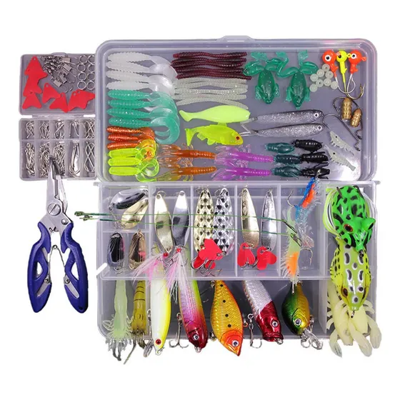 2025 Accesorios De Pesca Equipo De Cosas Equipo 155 Piezas