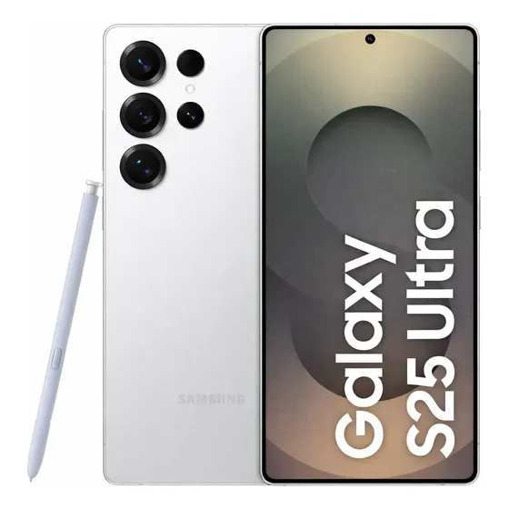 Celular Samsung Galaxy S25 Ultra 5g, 256gb, 12gb, Câm. Quád. Cor Prata