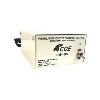 Regulador De Voltaje 1 Kva,monofásico, 120v, 2 Años G Regulador De Voltaje 1 Kva,monofásico, 120v, 2 Años G