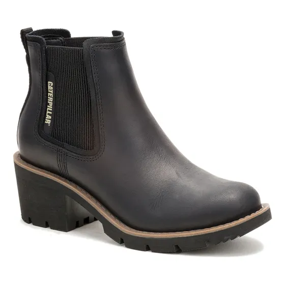 Bota Caterpillar Rewrite Chelsea Black Para Dama
