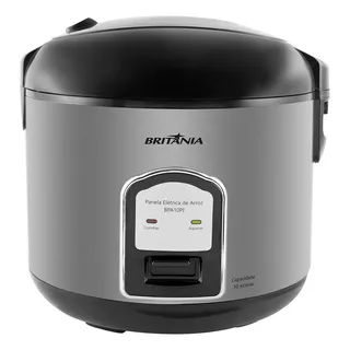 Panela De Arroz Bpa10pi 10 XĂcaras PotĂȘncia De 700w Cor Prata BritĂąnia Panela De Arroz Bpa10pi 10 XĂcaras PotĂȘncia De 700w Cor Prata BritĂąnia