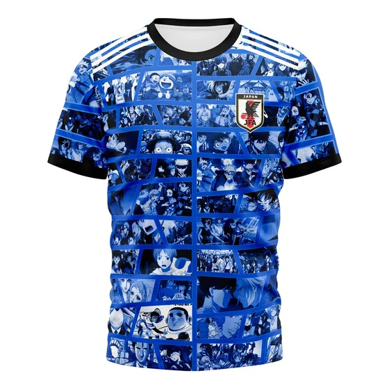 Camisa  Futebol Japão Geek Anime