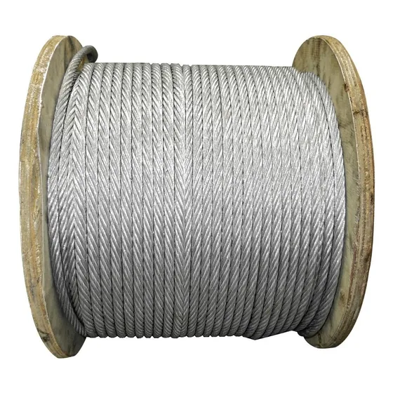 Cable Guaya En Alma De Acero Galvanizado De 3/8 (9.6mm) 6x19