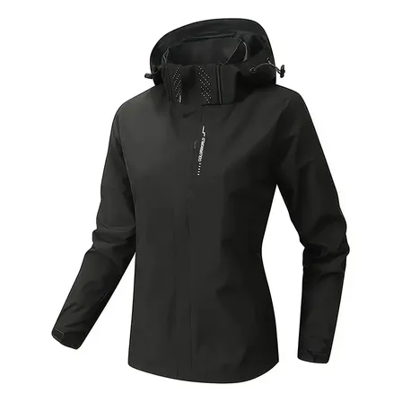 Chaqueta Casual Montañismo Cortavientos E Impermeable Unisex