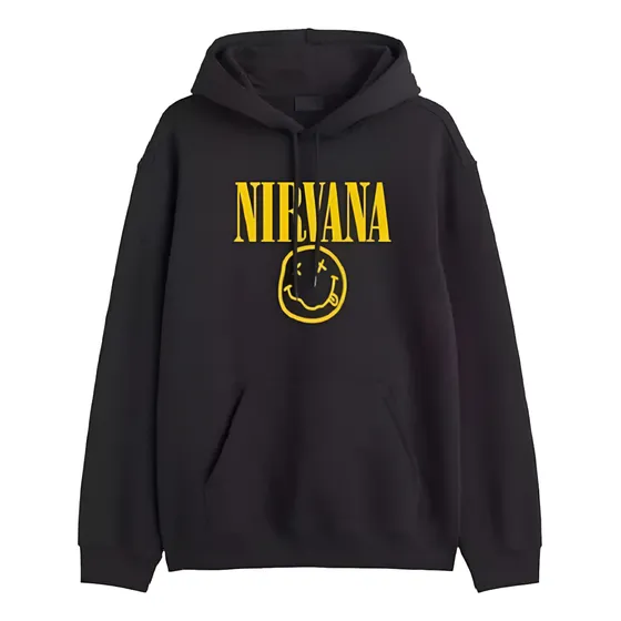 Saco Hoodies Capota Diseño Nirvana Adulto Unisex 