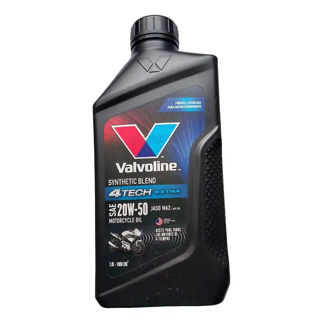 Aceite 20w50 Semi Sintético 4t Para Motos Valvoline