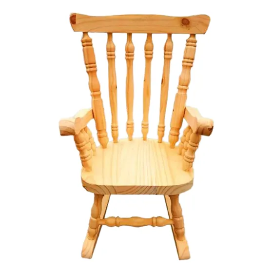 Silla Mecedora De Niño Sin Lustre