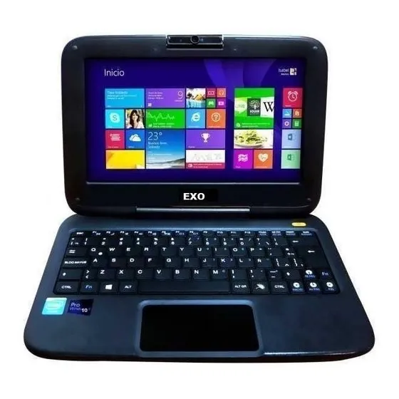 Notebook Exomate S433 10" color negro 4GB de Ram - 120GB SSD - Intel Celeron Dual Core