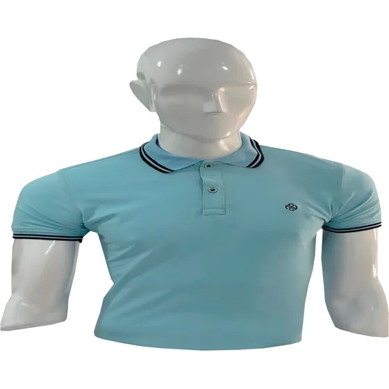 Camisa Tipo Polo Para Hombre Algodon Peruano