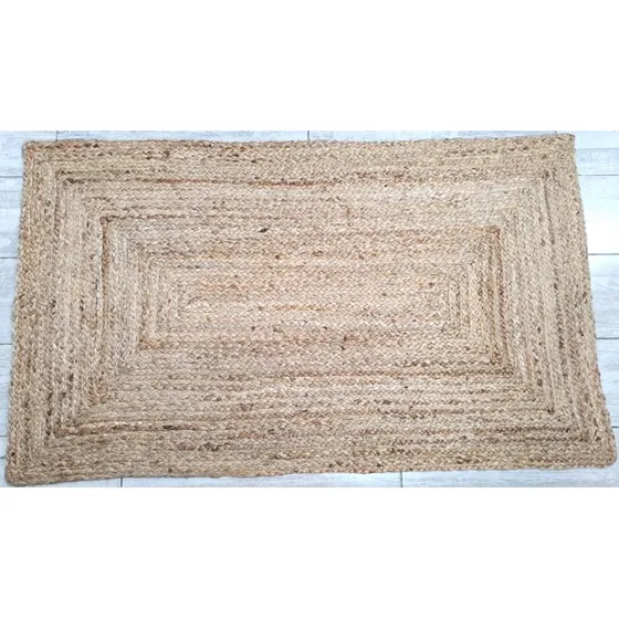 Alfombra Yute Mullhouse Racta 1.60 X 2.30 Mts. Rústica