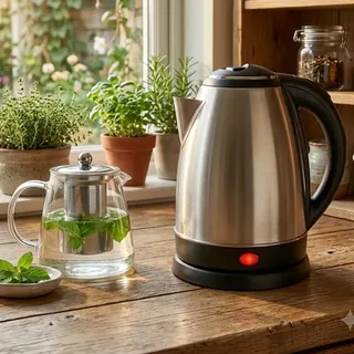 Chaleira Elétrica Térmica Inox 1.8 Litros 127v