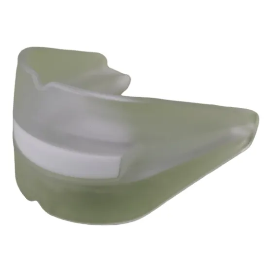 Protector Bucal Doble Silicona Transparente Senior