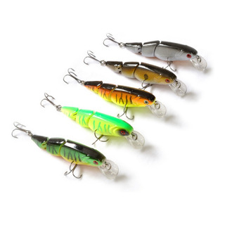 Set 6 Señuelos De Pesca Articulados Surfish Set 6 Señuelos De Pesca Articulados Surfish