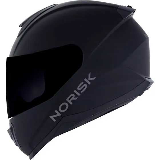 Capacete Masculino Norisk Razor Preto Fosco Fechado Moto — foto 2
