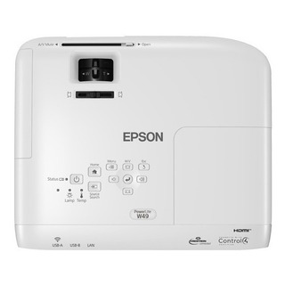 Proyector Portátil Epson Powerlite W49 V11h983020 3800lm Blanco 127v Con Hdmi Proyector Portátil Epson Powerlite W49 V11h983020 3800lm Blanco 127v Con Hdmi