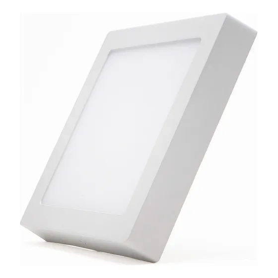 Panel Led 18w Aplicar Cuadrado Calido 1500 Lumens Color Calida 3000k 180° Iluminación