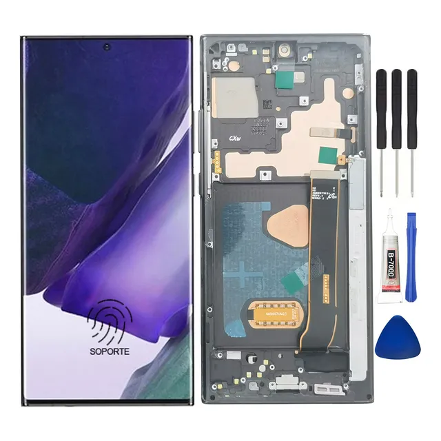 Amoled Pantalla Táctil Con Marco Para Samsung Note 20 Ultra