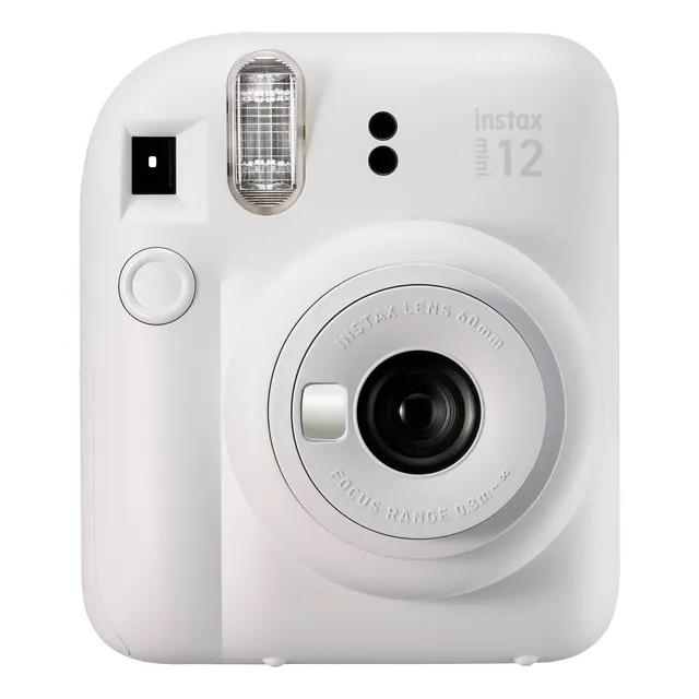 Cámara Fujifilm Instax Mini 12 Fotos Instantáneas Blanco
